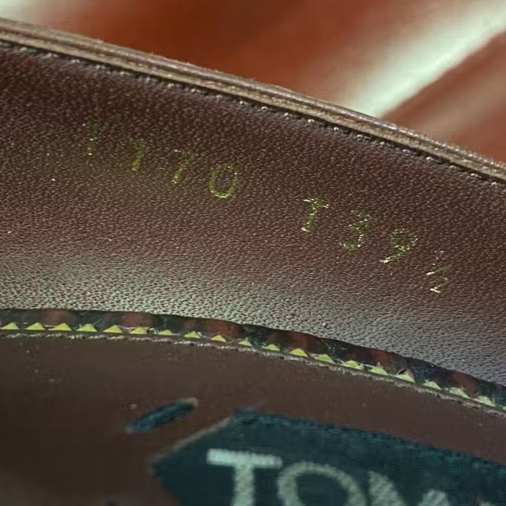 Tom Ford Dark Red Python Leather Stiletto Heel Sh… - image 8